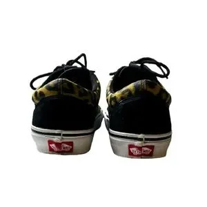 Vans nylon old skool ghillie leopard shoes cheap